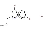 4,7-DIBROMO-2-PROPYLQUINOLINE <span class='lighter'>HYDROBROMIDE</span>