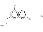 4-BROMO-7-CHLORO-2-PROPYLQUINOLINE <span class='lighter'>HYDROBROMIDE</span>