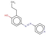 2-丙基-4-(4-<span class='lighter'>吡啶基</span>偶氮)苯酚