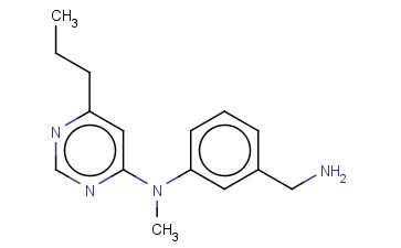 N-[3-(AMINOMETHYL)PHENYL]-N-METHYL-6-PROPYLPYRIMIDIN-4-AMINE