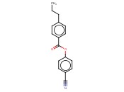 4-丙基苯<span class='lighter'>甲酸</span>4－氰<span class='lighter'>基</span><span class='lighter'>苯</span>酯
