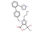 5-(2-HYDROXYPROPAN-2-YL)-2-PROPYL-3-[[4-[2-(2H-TETRAZOL-5-YL)PHENYL]PHENYL]METHYL]IMIDAZOLE-4-CARBOXYLIC ACID