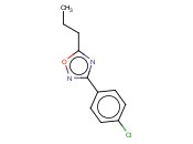 3-(4-CHLOROPHENYL)-5-PROPYL-1,2,4-OXADIAZOLE