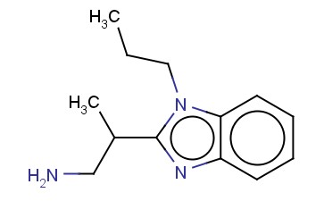 2-(1-PROPYL-1H-1,3-BENZODIAZOL-2-YL)PROPAN-1-AMINE