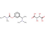 (2S,3S)-2,3-DIHYDROXYSUCCINIC ACID 3-[(1S)-1-(<span class='lighter'>DIMETHYLAMINO</span>)ETHYL]PHENYL ETHYL(METHYL)CARBAMATE (1:1)