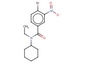 4-BROMO-N-CYCLOHEXYL-N-ETHYL-3-NITROBENZAMIDE