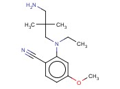 2-[(3-AMINO-2,2-DIMETHYLPROPYL)(ETHYL)AMINO]-<span class='lighter'>4-METHOXYBENZONITRILE</span>