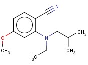 2-[ETHYL(2-METHYLPROPYL)AMINO]-<span class='lighter'>4-METHOXYBENZONITRILE</span>