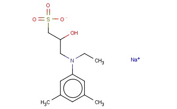 N-ETHYL-N-(2-HYDROXY-3-SULFOPROPYL)-3,5-DIMETHYLANILINE SODIUM SALT MONOHYDRATE