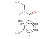 DIETHYL-M-TOLUAMIDE-RING-U-14C, N,N-