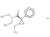 (E)-2-(氨基甲基)-N,N-二乙基-1-<span class='lighter'>苯基</span><span class='lighter'>环</span><span class='lighter'>丙</span>甲酰胺<span class='lighter'>盐酸盐</span>