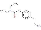苯<span class='lighter'>乙酰</span>胺,4-(2-<span class='lighter'>氨基</span>乙基)-N,N-二乙基-