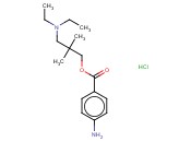 3-(二乙<span class='lighter'>氨基</span>)-2,2-二甲基-1-丙醇1-(4-<span class='lighter'>氨基苯甲酸</span>酯)盐酸盐