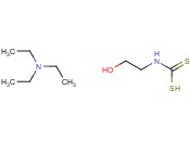 2-HYDROXYETHYLCARBAMODITHIOIC ACID N,N-DIETHYLETHANAMINE
