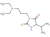HYDANTOIN, 3-(3-(DIETHYLAMINO)PROPYL)-5-ISOPROPYL-2-THIO-