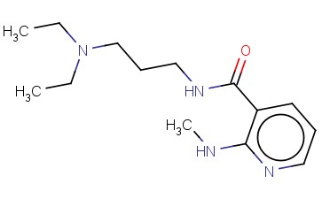 N-[3-(DIETHYLAMINO)PROPYL]-2-(METHYLAMINO)PYRIDINE-3-CARBOXAMIDE