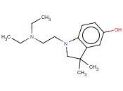 1-(N,N-DIETHYLAMINO-ETHYL)-3,3-DIMETHYL-5-HYDROXY-INDOLINE