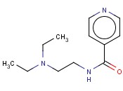 N-(2-(DIETHYLAMINO)ETHYL)<span class='lighter'>ISONICOTINAMIDE</span>