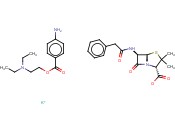 PENICILLIN PROCAINE:POTASSIUM