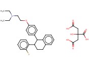 2-(P-(2-(O-FLUOROPHENYL)-1,2,3,4-TETRAHYDRO-1-NAPHTHYL)PHENOXY)TRIETHYLAMINE CITRATE