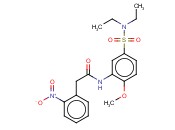 N-(5-[(DIETHYLAMINO)SULFONYL]-2-METHOXYPHENYL)-2-(2-NITROPHENYL)ACETAMIDE