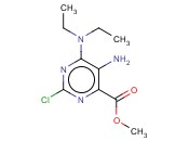 METHYL 5-AMINO-2-CHLORO-6-(DIETHYLAMINO)PYRIMIDINE-4-CARBOXYLATE