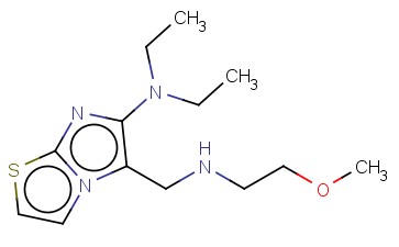 N,N-DIETHYL-5-([(2-METHOXYETHYL)AMINO]METHYL)IMIDAZO[2,1-B][1,3]THIAZOL-6-AMINE