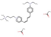 N-(4-TRIMETHYLAMMONIUMPROPYL)-4-(4-(4-(DIETHYLAMINO)PHENYL)BUTADIENYL)PYRIDINIUM DIACETATE