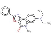 7-(DIETHYLAMINO)-5-METHYL-2-PHENYL[1,3]OXAZOLO[5,4-C]QUINOLIN-4(5H)-ONE