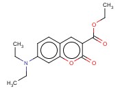 7-(<span class='lighter'>二</span><span class='lighter'>乙</span><span class='lighter'>氨基</span>)香豆素-3-甲酸<span class='lighter'>乙</span><span class='lighter'>酯</span>