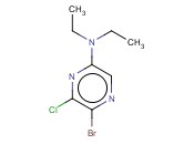 (5-BROMO-6-CHLORO-PYRAZIN-2-YL)-DIETHYL-AMINE