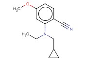 2-[(CYCLOPROPYLMETHYL)(ETHYL)AMINO]-<span class='lighter'>4-METHOXYBENZONITRILE</span>