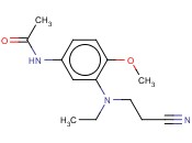 3'-[(2-氰基<span class='lighter'>乙基</span>)]乙氨基]-4'-甲氧基N-乙酰<span class='lighter'>苯胺</span>