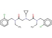 N-(2-CHLORO-BENZYL)-2-(([(2-CHLORO-BENZYL)-ETHYL-CARBAMOYL]-METHYL)-CYCLOPROPYL-AMINO)-N-ETHYL-ACETAMIDE