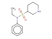 N-ETHYL-N-<span class='lighter'>PHENYLPIPERIDINE</span>-3-SULFONAMIDE