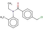4-(CHLOROMETHYL)-N-ETHYL-N-(O-TOLYL)BENZAMIDE