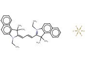 3-ETHYL-2-[3-(3-ETHYL-1,3-DIHYDRO-1,1-DIMETHYL-2H-BENZ[E]INDOL-2-YLIDENE)-1-PROPEN-1-YL]-1,1-DIMETHYL-1H-BENZ[E]INDOLIUM HEXAFLUOROPHOSPHATE(1-) (1:1)