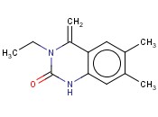 3-ETHYL-6,7-DIMETHYL-4-METHYLENE-3,4-DIHYDROQUINAZOLIN-2(1H)-ONE