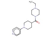 (4-ETHYLPIPERAZIN-1-YL)-(1-PYRIDIN-4-YLPIPERIDIN-4-YL)METHANONE