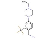 (4-(4-ETHYLPIPERAZIN-1-YL)-2-(TRIFLUOROMETHYL)PHENYL)METHANAMINE