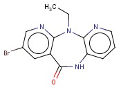6H-DIPYRIDO[3,2-B:2',3'-E][1,4]DIAZEPIN-6-ONE, 8-BROMO-11-ETHYL-5,11-DIHYDRO-