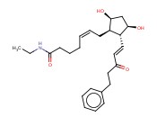 (5Z)-7-[(1R,2R,3R,5S)-3,5-DIHYDROXY-2-[(1E)-3-OXO-5-PHENYL-1-PENTEN-1-YL]CYCLOPENTYL]-N-ETHYL-5-HEPTENAMIDE