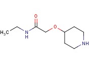 N-乙基-2-(4-<span class='lighter'>哌啶</span><span class='lighter'>基</span>氧)乙酰胺