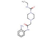 4-[(2-AMINO-PHENYLCARBAMOYL)-METHYL]-PIPERAZINE-1-CARBOXYLIC ACID ETHYLAMIDE