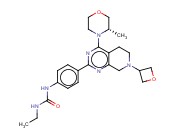 N-ETHYL-N'-[4-[5,6,7,8-四氢-4-[(3S)-3-甲基-4-<span class='lighter'>吗</span><span class='lighter'>啉</span><span class='lighter'>基</span>]-7-(3-氧杂环丁基)吡啶并[3,4-D]嘧啶-2-<span class='lighter'>基</span>]苯基]脲