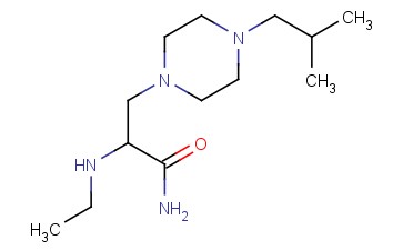 2-(ETHYLAMINO)-3-[4-(2-METHYLPROPYL)PIPERAZIN-1-YL]PROPANAMIDE