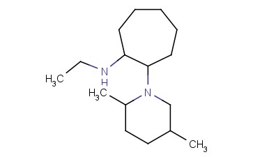 2-(2,5-DIMETHYLPIPERIDIN-1-YL)-N-ETHYLCYCLOHEPTAN-1-AMINE