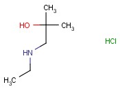 1-(ETHYLAMINO)-2-METHYLPROPAN-2-OL HYDROCHLORIDE