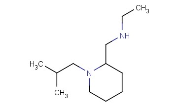 ETHYL(([1-(2-METHYLPROPYL)PIPERIDIN-2-YL]METHYL))AMINE
