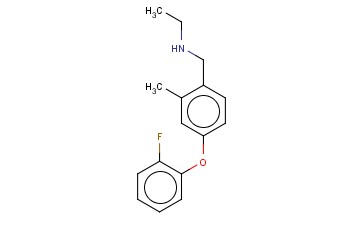 ETHYL(([4-(2-FLUOROPHENOXY)-2-METHYLPHENYL]METHYL))AMINE
